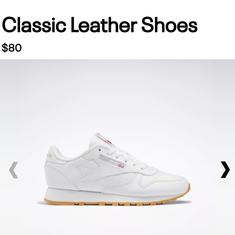 Brand New!, Women's Classic Leather Sneakers, size 8